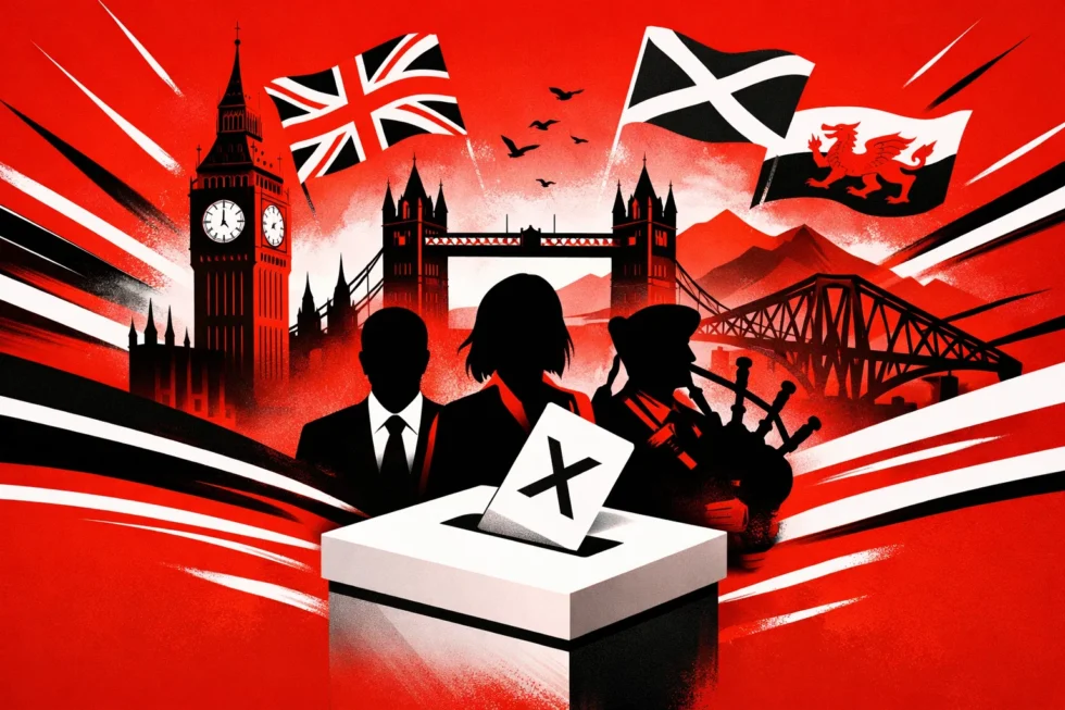 UK 2026 elections on 7 May: who is being elected in London, England, Scotland and Wales, what councils, mayors and parliaments control, and how the vote affects taxes, housing and services.