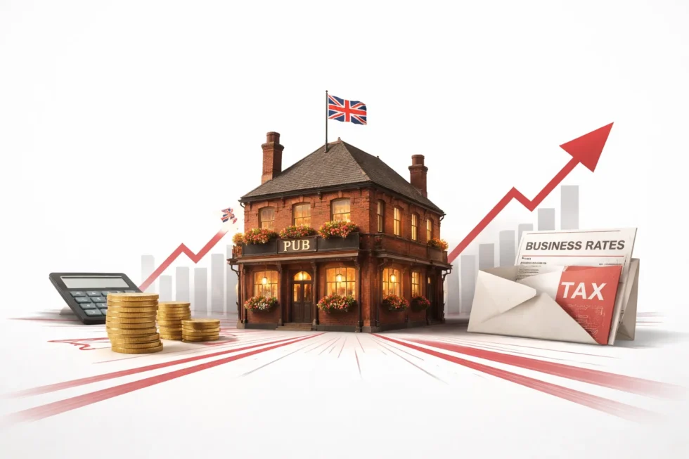 UK pub business rates, England pubs tax rise, Rachel Reeves pubs, hospitality rates relief, British pub industry