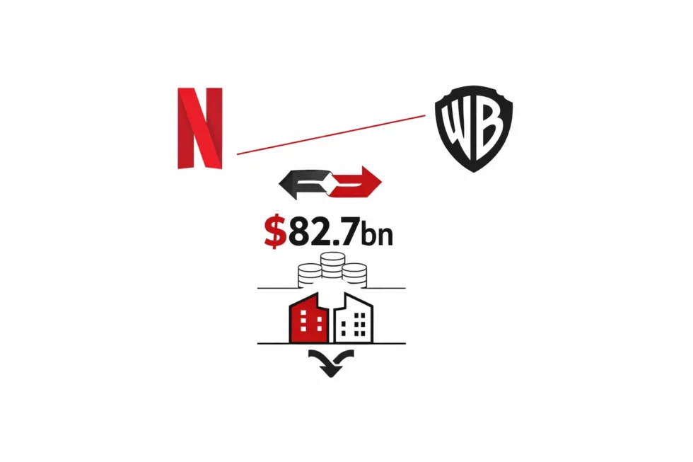 Netflix and Warner Bros Discovery move ahead with $82.7bn merger after rival bid is rejected