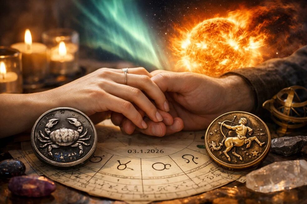 Daily horoscope Jan 3 2026 for Cancer and Sagittarius. Analysis of love, health, and solar storms. Expert astrological advice for all zodiac signs today.