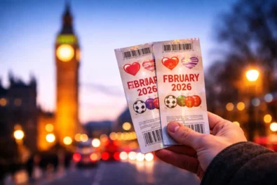 What events happen in London February 2026: concerts, theatre, sports, exhibitions, prices, dates, venues and official booking sources.