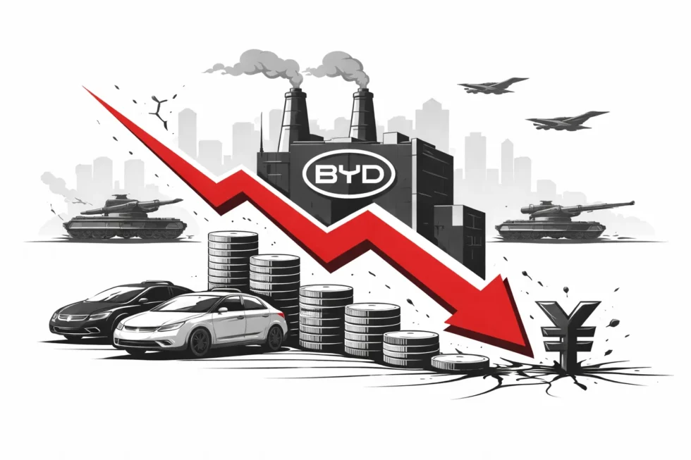 BYD’s China slowdown marks a shift in the global EV market as price wars, falling margins and Chinese exports reshape competition with Tesla and European carmakers worldwide.
