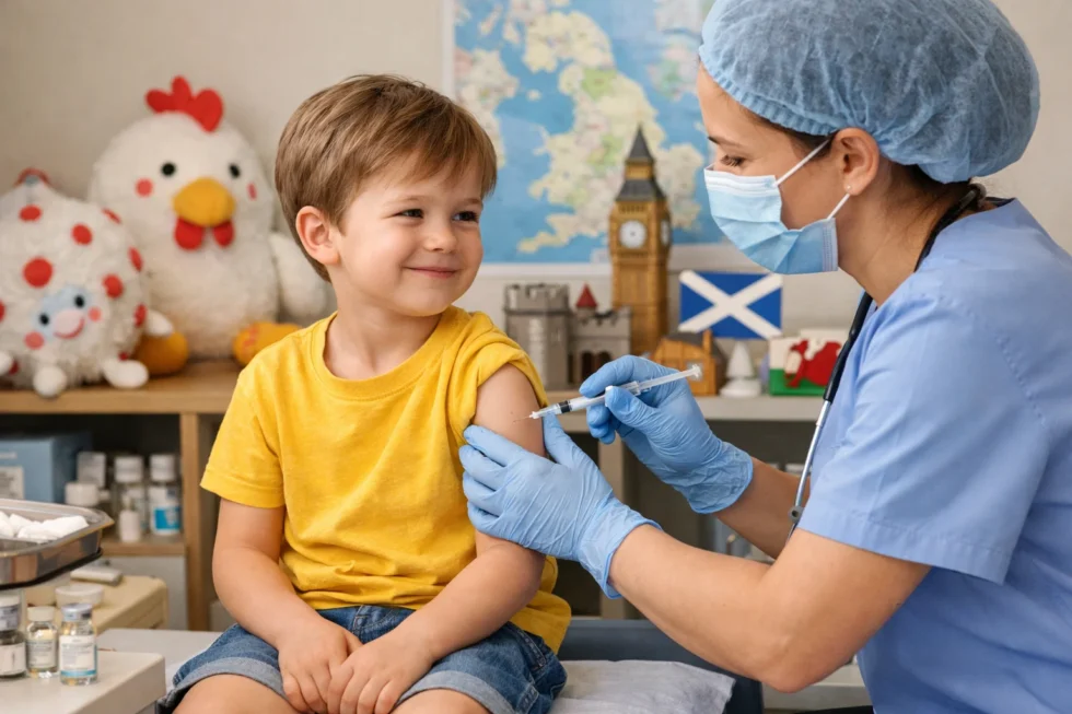 Chickenpox vaccine UK rollout begins in 2026 with the MMRV jab now offered by the NHS. Learn how England, Scotland, Wales and Northern Ireland are delivering the vaccine.