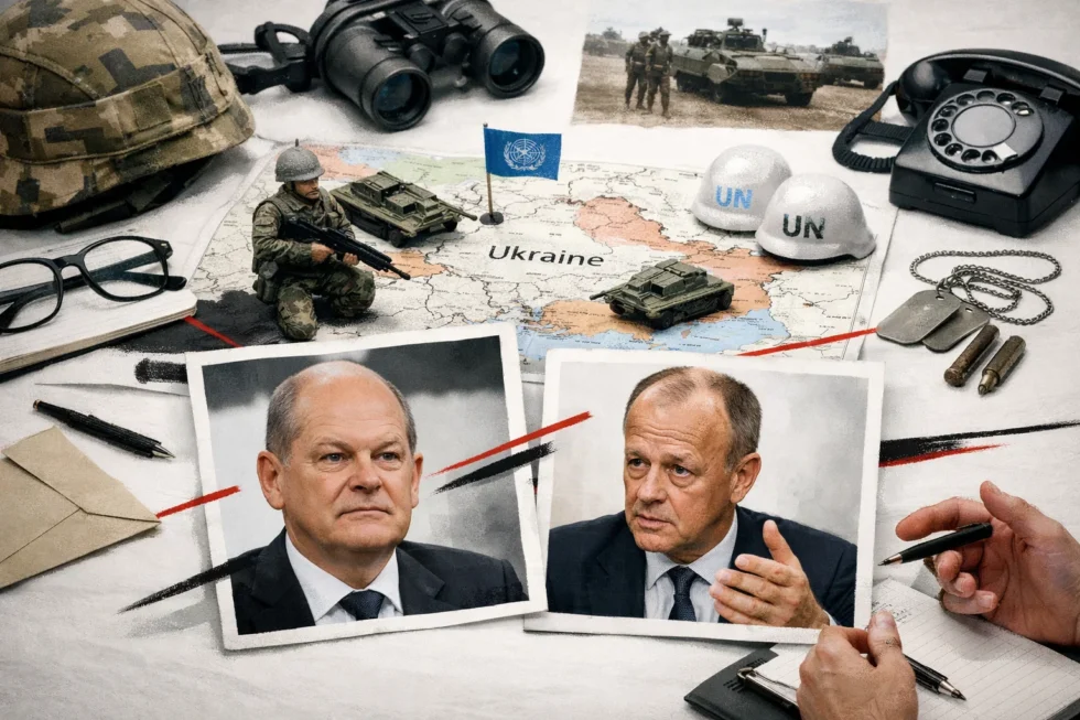 German politicians debate sending Bundeswehr troops to Ukraine as part of a future peacekeeping mission