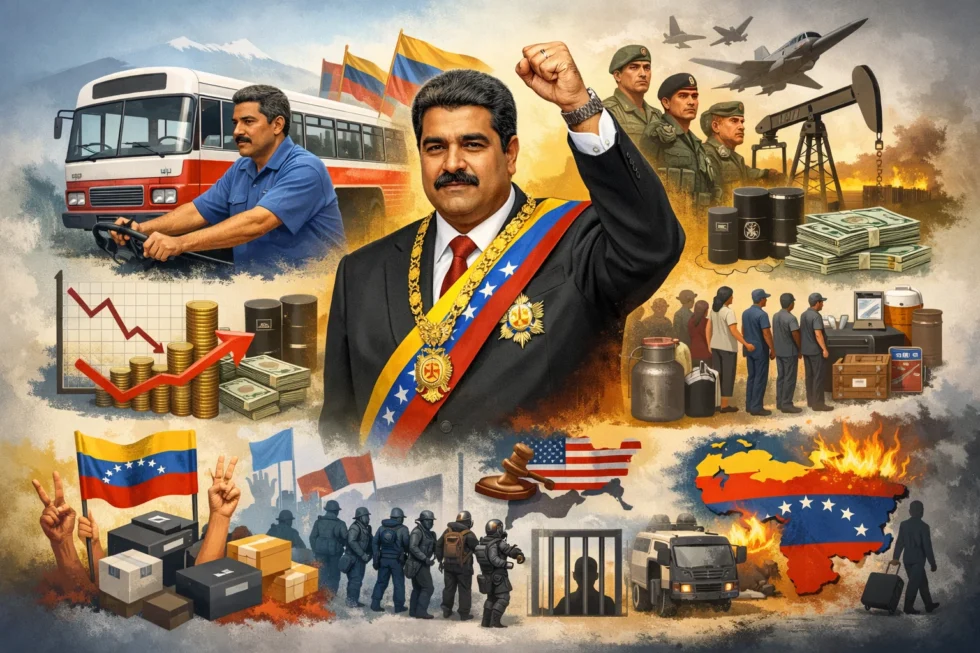 Who is Nicolás Maduro? From bus driver to detained Venezuelan president