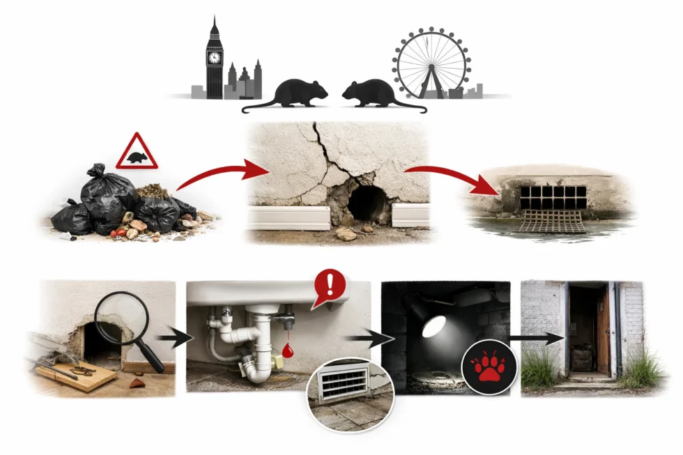 How to rent a rat-free flat in London in 2026: why rats thrive and what tenants must check