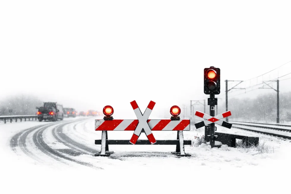 5 January 2026: Snow shuts A50 after two lorry crashes as M6 and trains across Cheshire grind to a halt