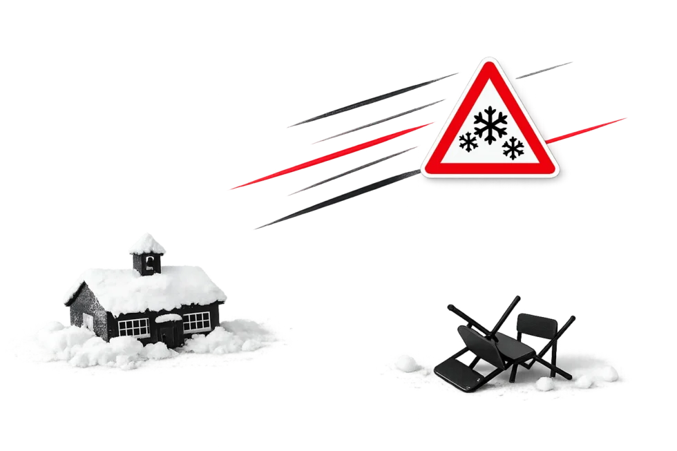 Storm Goretti has forced more than 1,000 school closures across the UK as snow, ice and freezing rain disrupt travel. See which areas are affected and what parents should do today.