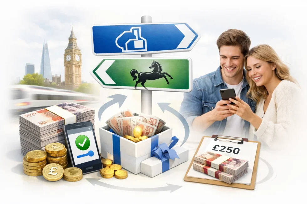 Nationwide bonus and £250 Lloyds cash drive Britain’s biggest bank-switching rush of 2026