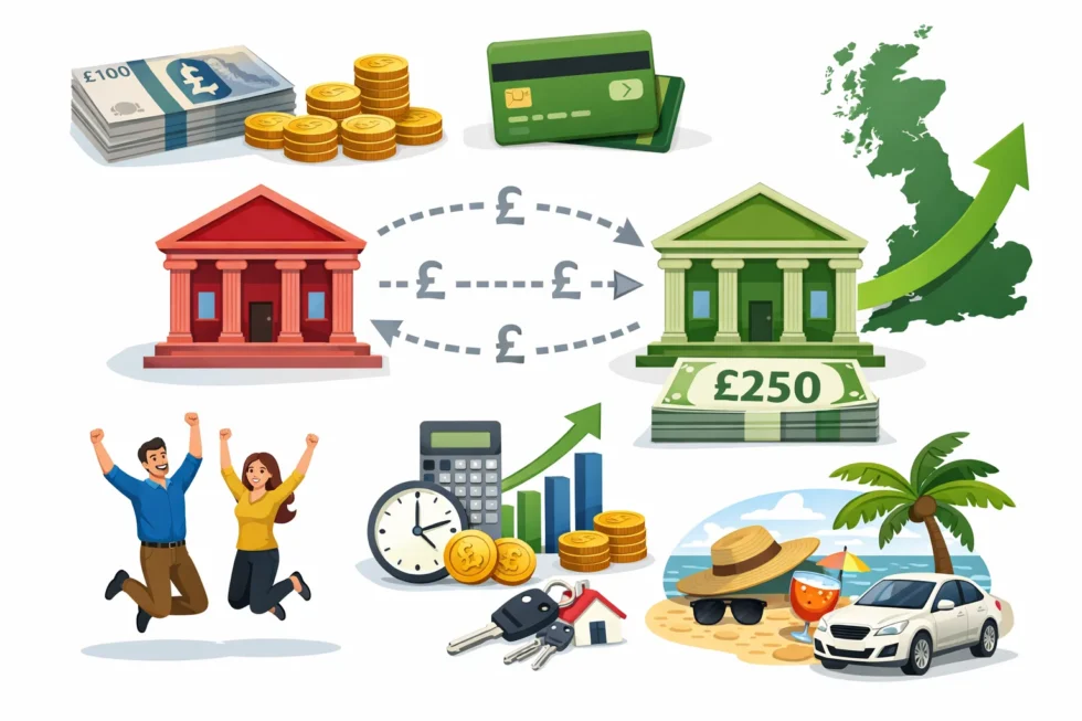 Nationwide bonus and £250 Lloyds cash drive Britain’s biggest bank-switching rush of 2026