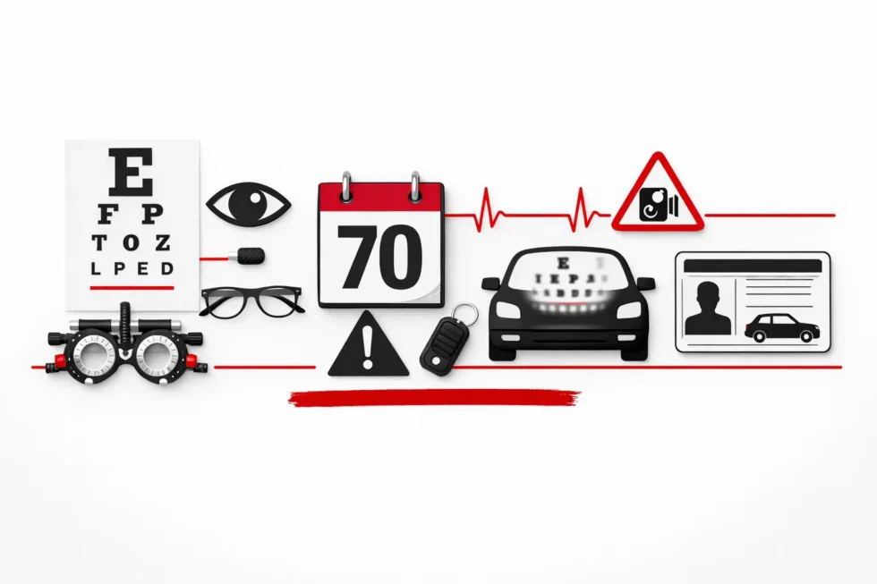 Eye tests over 70 driving: NHS clinicians raise alarm over DVLA reform (Derby DrivAbility exclusive)