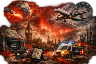 Magnetic storms hit the UK from 9&ndash;24 January 2026, affecting NHS health, banks, GPS, flights and payments. London and Britain face G2&ndash;G3 risks &mdash; with zodiac forecasts and safety tips.