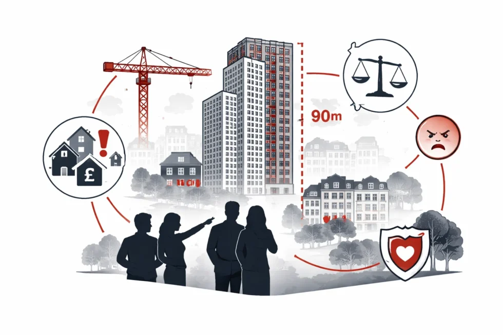 City Hall has approved a 90-metre, twin-tower student scheme at Paddington Basin, overruling Westminster City Council. First reported by the Evening Standard, it has sparked a major planning row.