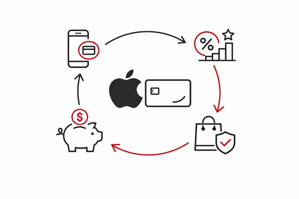 Key figures in the Apple Card transfer