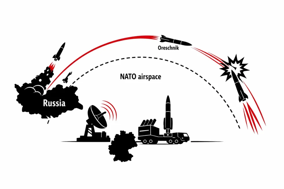 How Germany’s Arrow 3 tracked Russia’s Oreschnik missile near NATO airspace