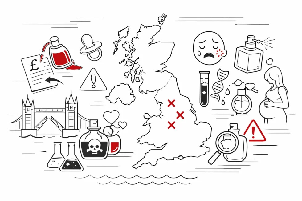 Which perfumes are recalled in UK 2026 at Savers and what health risks banned Lilial chemical presents