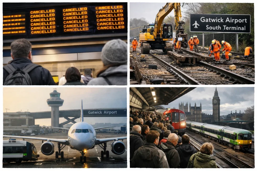 What Gatwick Airport rail closures affect London travel on 17–18 January 2026 and how to plan