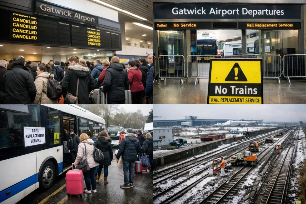 What Gatwick Airport rail closures affect London travel on 17–18 January 2026 and how to plan