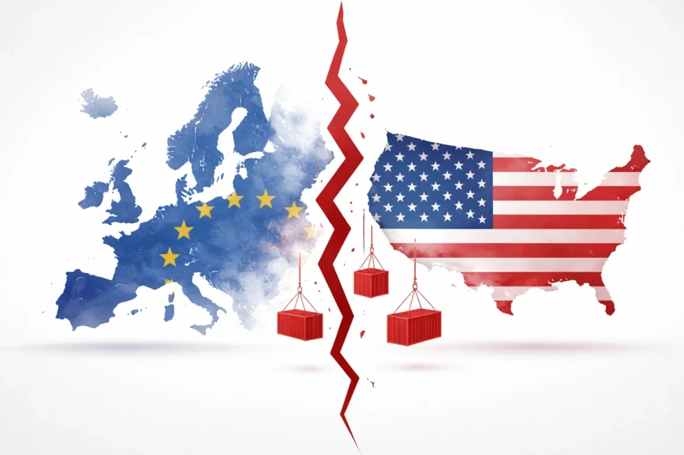 EU plans to suspend ratification of the EU-US trade agreement after Donald Trump threatens new tariffs over Greenland, as MEPs demand the deal be frozen and trade talks put on hold.