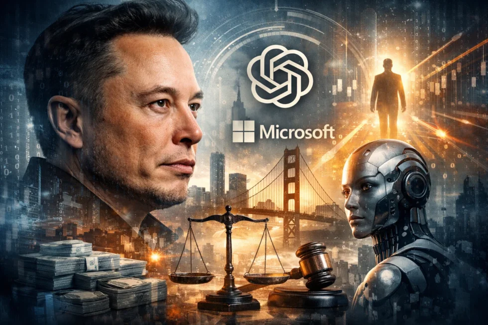 What is the Elon Musk lawsuit demanding from OpenAI and Microsoft in $134bn damages