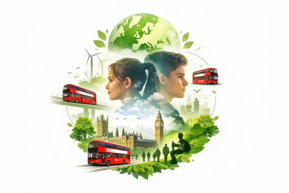 What is known about Green Party free bus travel plan for England under-22s scheme