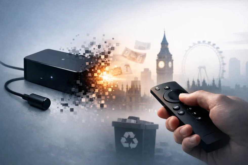 Fire TV Blaster discontinue confirmed as Amazon ends support and remotely disables the accessory. UK owners notified by email with compensation offers, discounts and recycling options available.