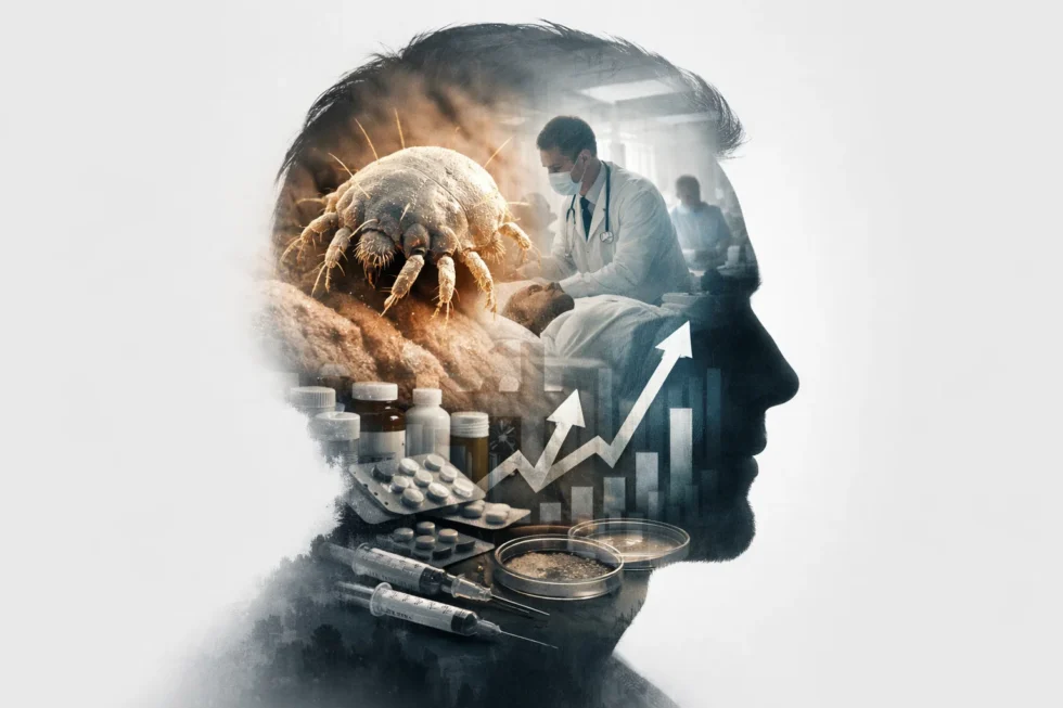 Scabies UK infections surge with cases now double the average, nearly 900 diagnoses a week and a 44% rise in clinics. Symptoms, fast treatment steps and where to get urgent NHS help explained.