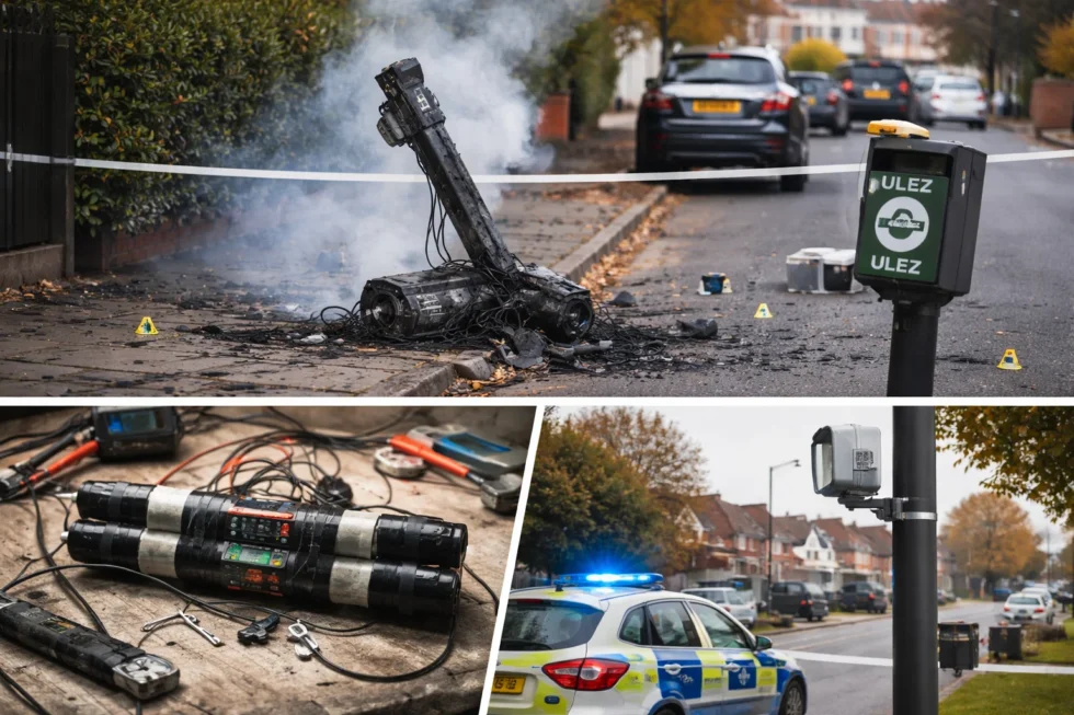 Ulez camera explosion in Sidcup: Kevin Rees trial at Woolwich Crown Court, CCTV timeline, charges, and details of the London Ulez sabotage case.