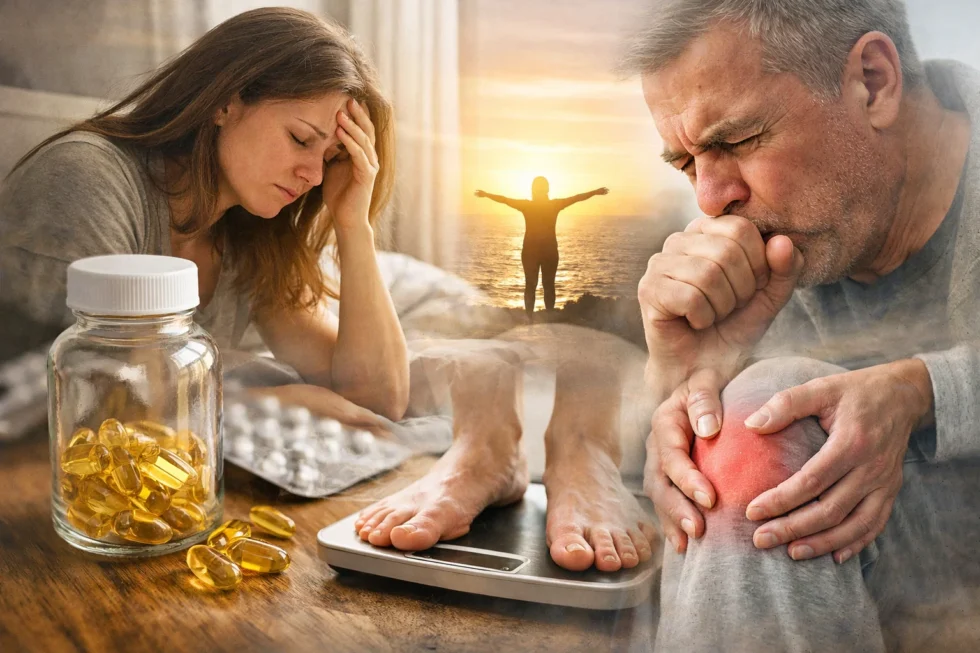 Why are vitamin D users in the UK warned to stop supplements when these symptoms appear