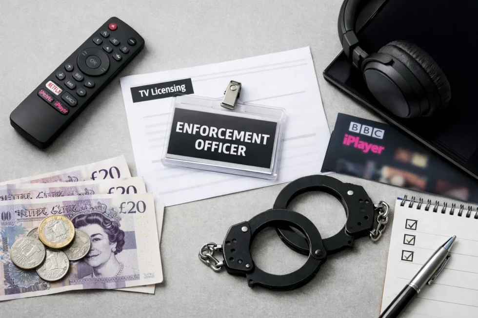 TV licence UK rules in 2026 explained: who must pay, £159 cost, streaming and BBC iPlayer rules, TV Licensing visits, enforcement powers, exemptions and what happens if you do not pay.