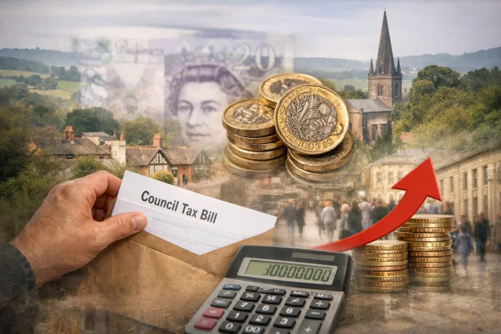 Council tax in Herefordshire set to rise by 5% from April 2026 as council faces £30m funding gap