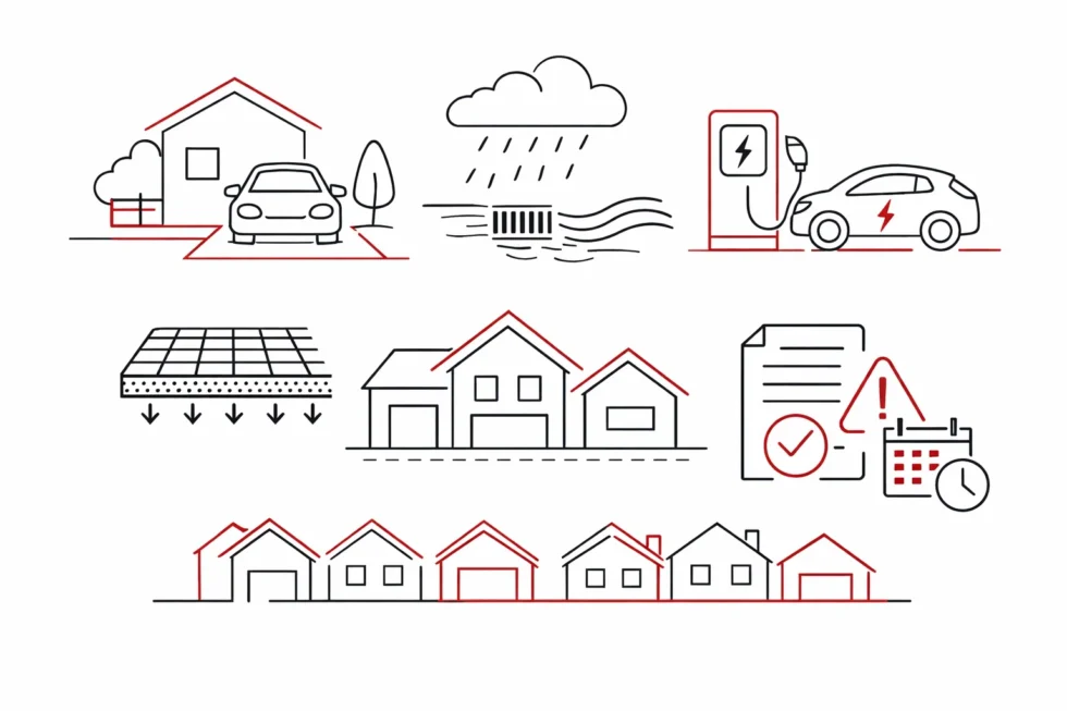 What are the new driveway rules for EV chargers in England in 2026 and do you need planning permission