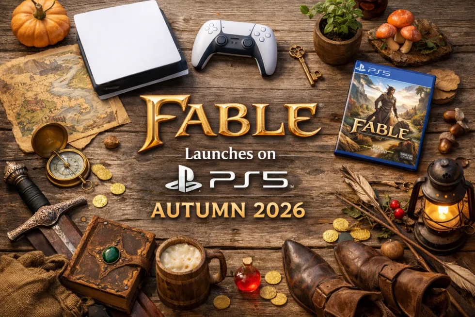 Fable launches on PS5 in Autumn 2026, offering a fully open-world Albion, dynamic choices, and new combat mechanics for modern RPG players.