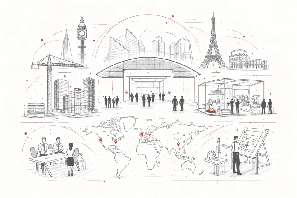 Discover the most relevant architecture and construction exhibitions in 2026 for UK professionals. Compare key events across Britain, Europe and the USA, with trends, dates and strategic value for architects, developers and contractors.