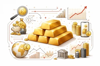 Gold price UK today: gold tops $5,000 as safe-haven demand jumps. Latest XAU/GBP levels, what&rsquo;s driving the move, and practical UK buying checks on spreads, VAT, storage and risk.