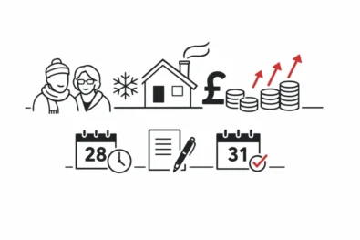 Winter Fuel Payment 2025/26 explained: who qualifies, how much pensioners get (&pound;100&ndash;&pound;300), the 28 January 2026 DWP deadline for missing payments and how to claim by 31 March.