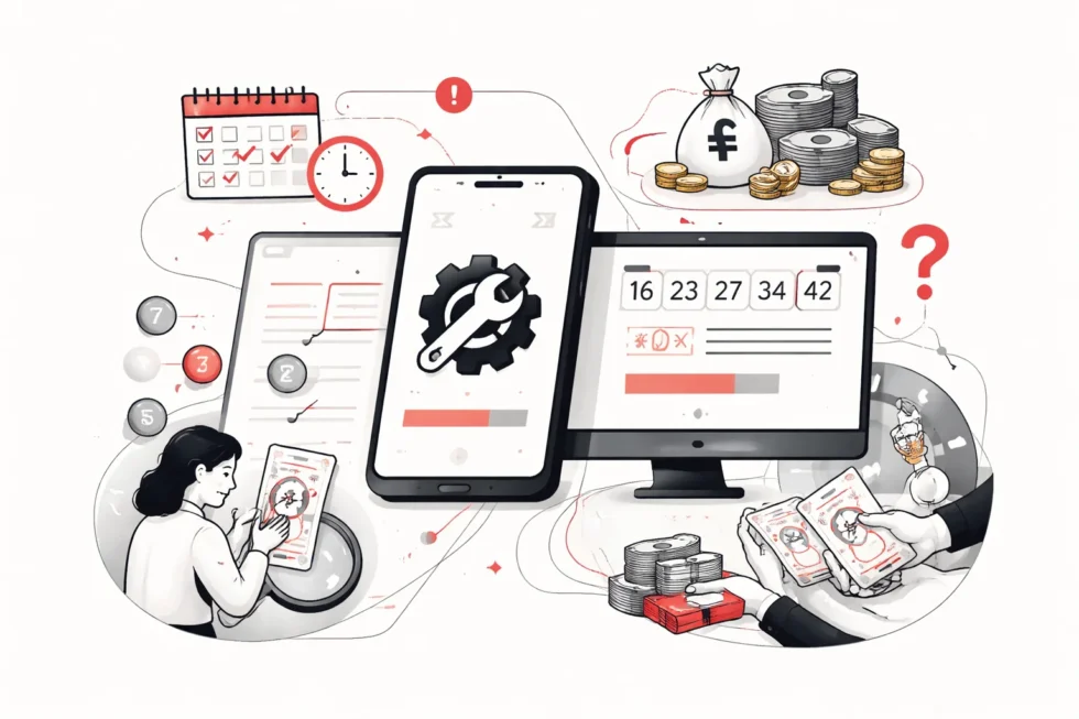 The National Lottery app and website are offline for a major upgrade. Here’s what still works, how draws run, prize claims explained and what players should do.