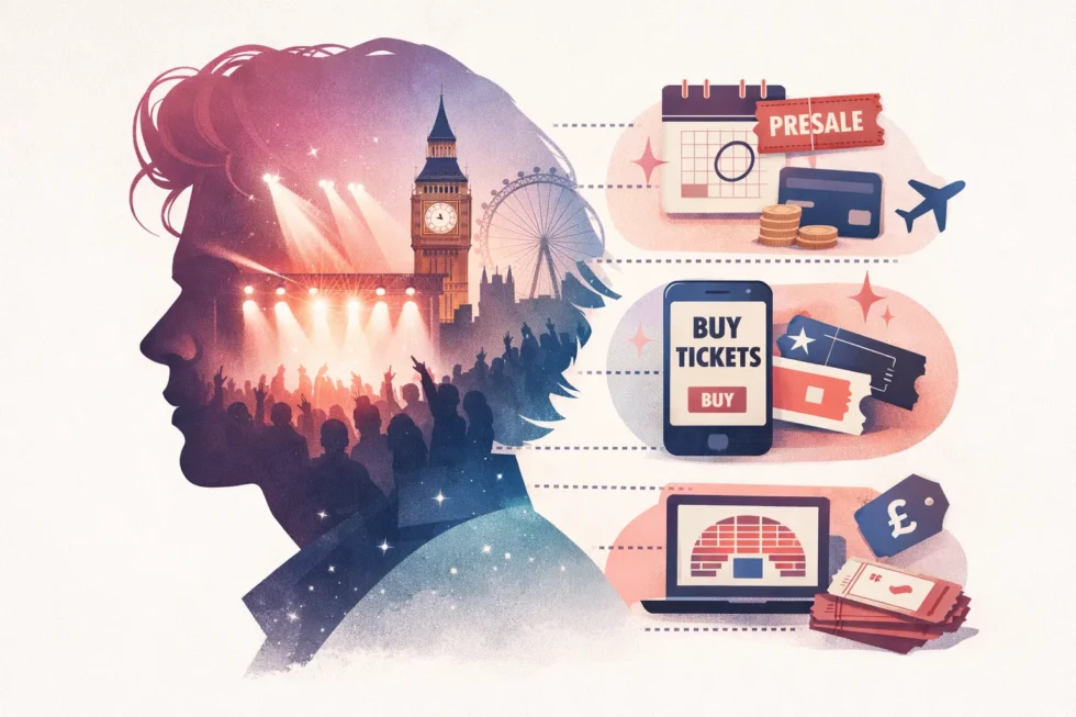 Harry Styles tickets go on sale on 30 January 2026. Full guide to Wembley dates, Ticketmaster general sale, Amex presale access and expected ticket prices for the UK shows.
