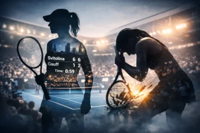 Elina Svitolina crushed Coco Gauff 6&ndash;1, 6&ndash;2 at the Australian Open before broadcast footage of Gauff venting off court sparked fresh debate over athlete privacy at Grand Slams.