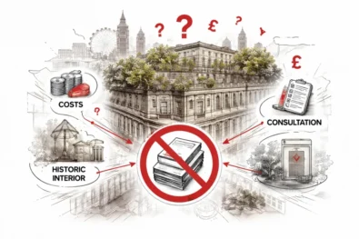 London Library bans leaflets on &pound;5m rooftop project, limiting member debate and raising questions about transparency and governance.