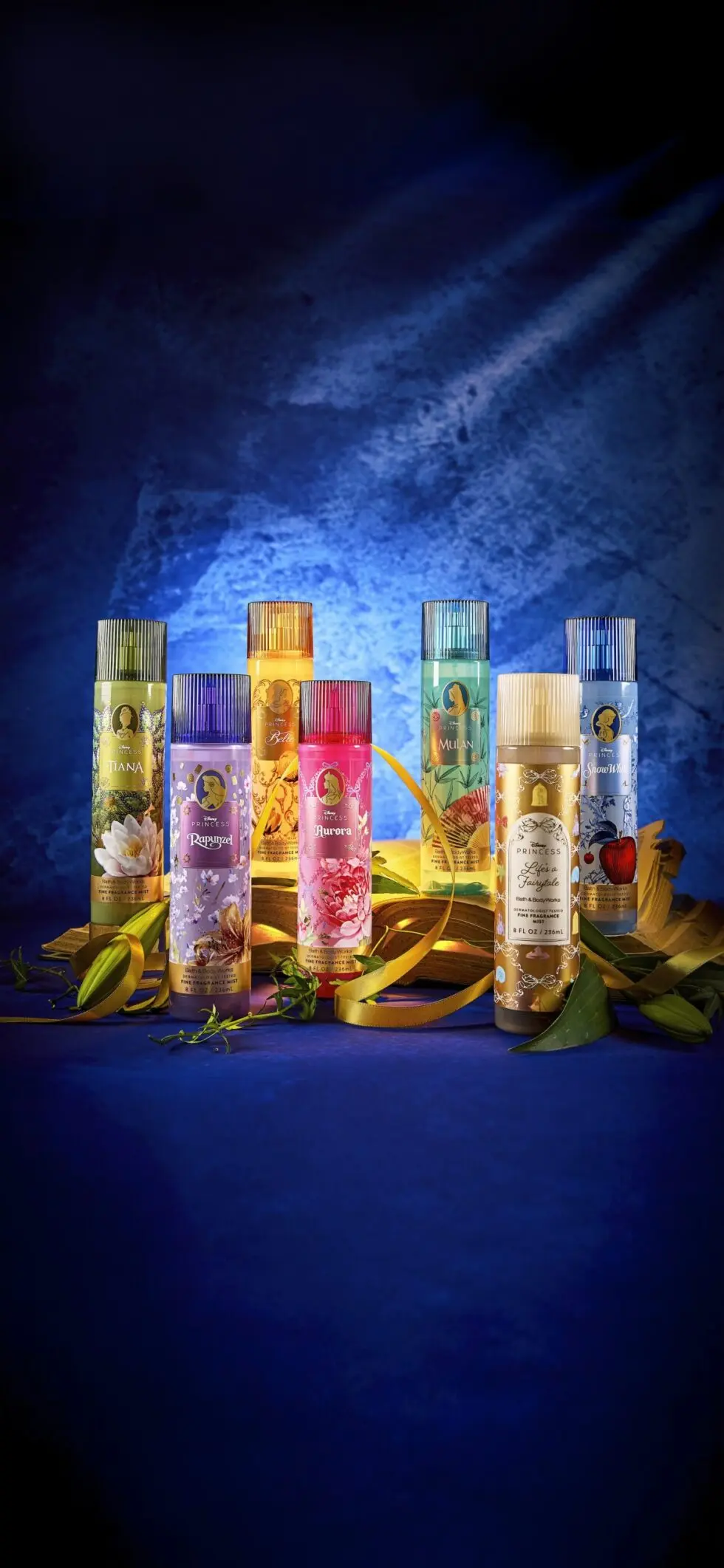 On 13 February 2026, Disney and Bath & Body Works launched the Disney Princess Collection, featuring Snow White, Mulan and Rapunzel fragrances, body care and home scents, available in stores and online worldwide.