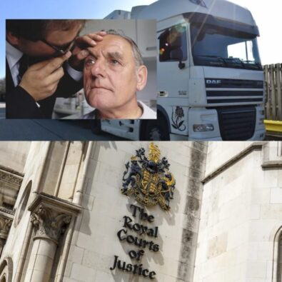 Lorry driver Francis Hodibert sues Specsavers for &pound;200,000 at the High Court after an alleged inaccurate eye test led to his HGV licence being revoked