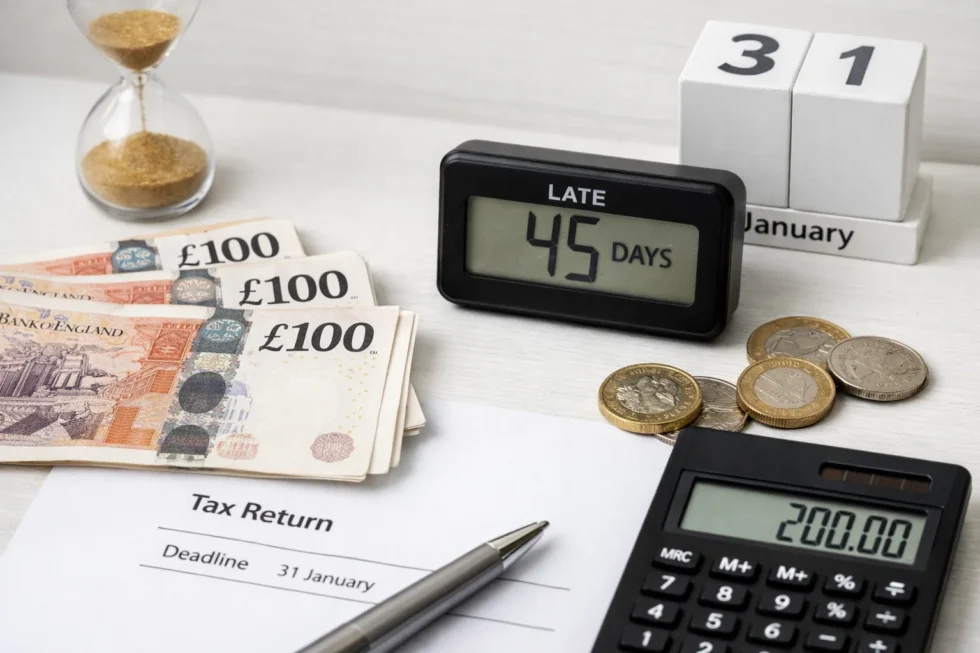 HMRC introduces a new 2026 penalty points system; fines start at £200 for repeated late tax submissions, affecting sole traders and landlords.