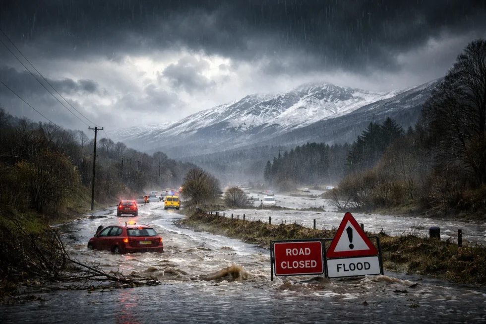 UK weather remains unsettled on 2 February as persistent Atlantic rain keeps flood risk high across England, Wales and Scotland. The Met Office warns saturated ground, travel disruption, rising rivers and localised snow on higher ground.