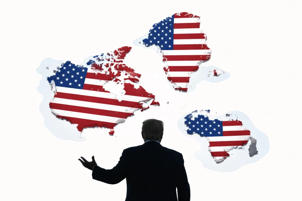 Donald Trump sparked controversy at a closed-door elite dinner in Washington after joking that Greenland, Canada and Venezuela could become new US states, reviving familiar territorial themes