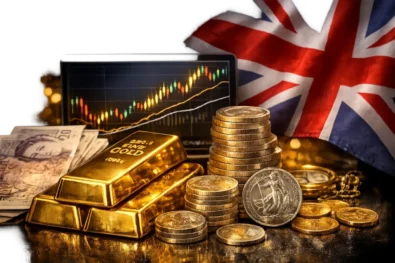 Gold and silver prices today UK fell on 2 February 2026 as a post-rally correction intensified. Sterling prices reflected dollar strength, margin-driven selling and shifting expectations on inflation, interest rates and risk.