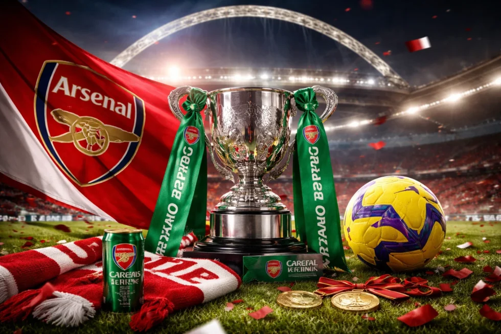 Arsenal booked a Carabao Cup final place after beating Chelsea 1–0 at the Emirates to complete a 4–2 aggregate win. Kai Havertz scored in stoppage time, sending Mikel Arteta’s side to Wembley on 22 March.