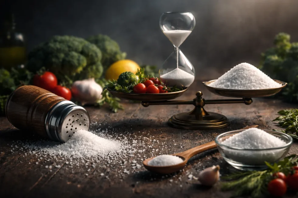 Salt is essential for the body, but excess intake raises blood pressure and cardiovascular risk. Claims that low-salt diets are equally harmful are not supported by strong scientific evidence.