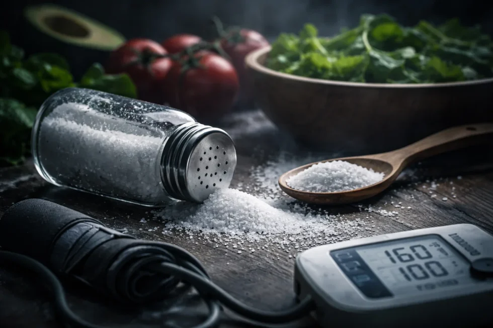 Salt is essential for the body, but excess intake raises blood pressure and cardiovascular risk. Claims that low-salt diets are equally harmful are not supported by strong scientific evidence.