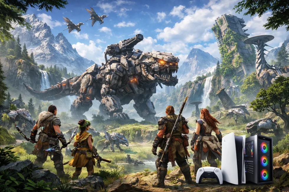 PlayStation has revealed Horizon Hunters Gathering as a new co-op Horizon title for PS5 and PC. The game reflects Sony’s wider multiplayer and live-service strategy, while release date and pricing remain unconfirmed.